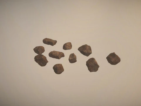 Western Stones 3D Model