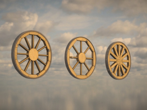 Western Wheels Modelo 3D