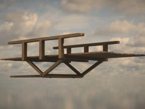 Carro occidentale Modello 3D