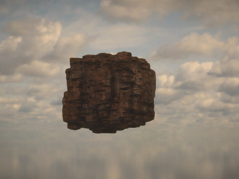 Western Cliffs 3D Model