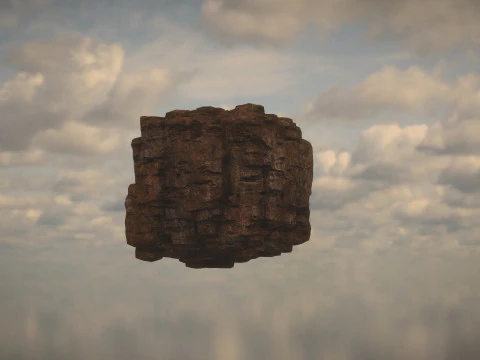 Penhascos Ocidentais Modelo 3D