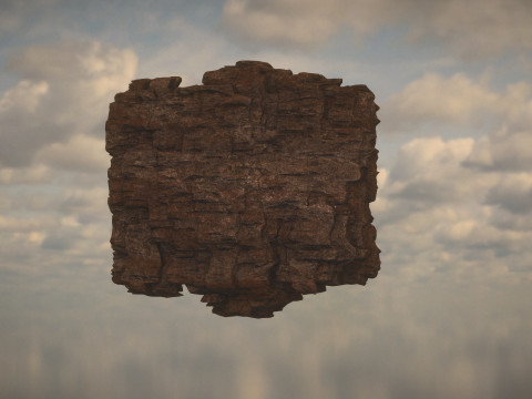 Western Cliffs 3Dモデル