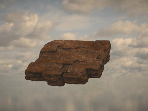 Western Cliffs 3D Model
