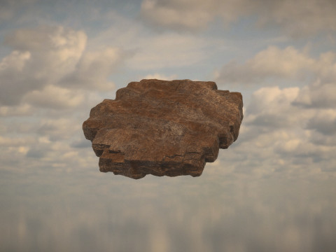 Western Cliffs 3Dモデル