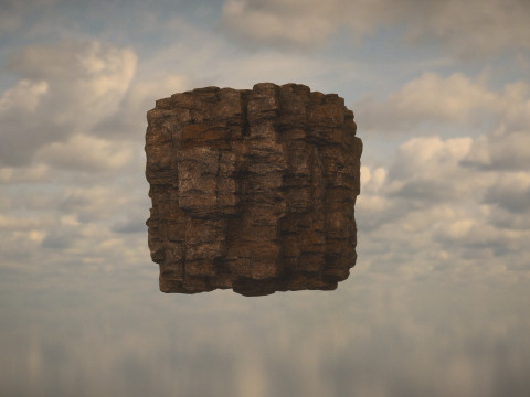 Western Cliffs 3Dモデル