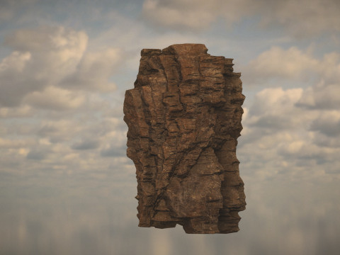 Western Cliffs 3Dモデル