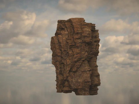Western Cliffs 3D Model