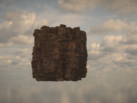 Western Cliffs 3Dモデル