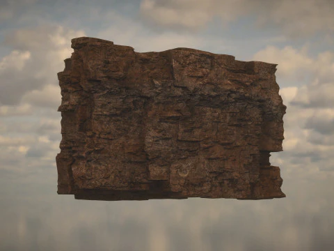 Western Cliffs 3D Model