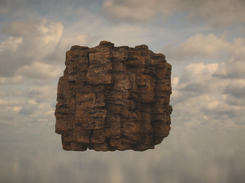 Western Cliffs 3Dモデル