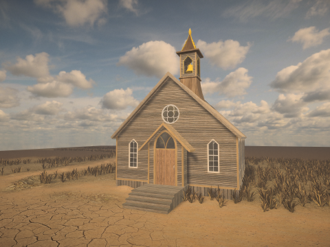 Western Buildings Pack Modelo 3D