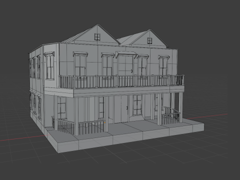 Western Buildings Pack Modelo 3D