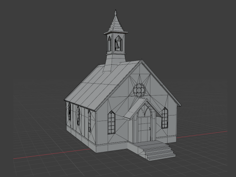 Western Buildings Pack Modelo 3D