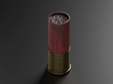 Western Sawed-off 3D Model