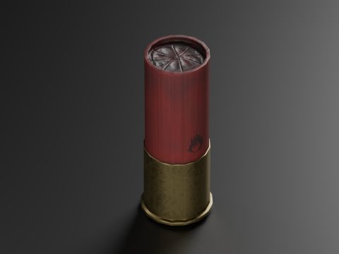 Western Sawed-off 3D Model