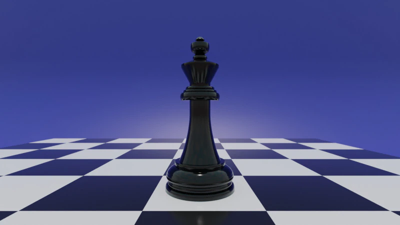 棋王 3D 模型 .c4d .max .obj .3ds .fbx .stl .blend 