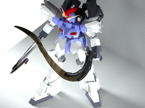 건담 샌드록 엔드리스 왈츠 3D 프린트 모델