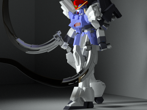 Gundam sandrock endless waltz Model do druku 3D