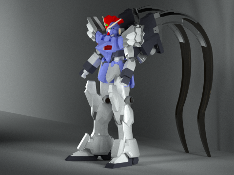Gundam sandrock endless waltz Model do druku 3D