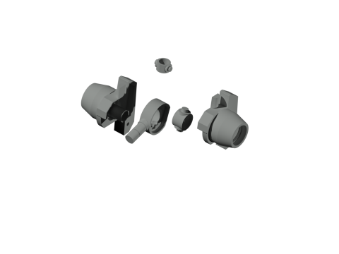 Gundam sandrock custom parts 3D Print Model
