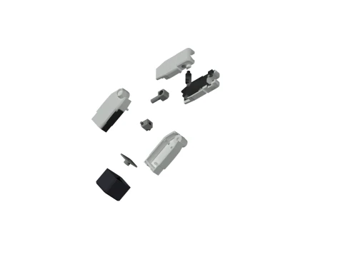 गुंडम सैंडरॉक कस्टम पार्ट्स 3D प्रिंट मॉडल