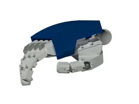 Gundam sandrock custom parts 3D Print Model