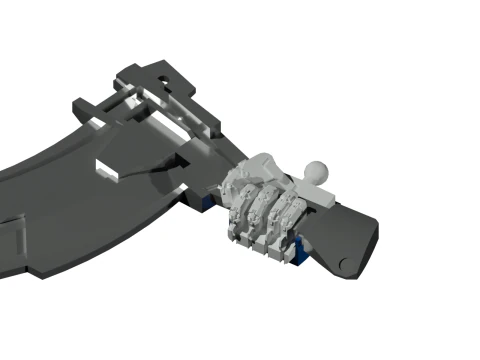 Gundam sandrock custom parts 3D Print Model