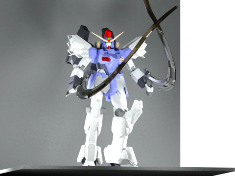 Gundam sandrock custom pose free Download 3D Print Model