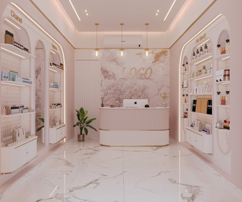 Beauty salon Modelo 3D .c4d .max .obj .3ds .fbx .stl .blend