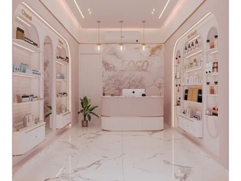 Sch&ouml;nheitssalon 3D Modell