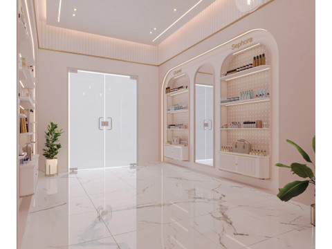 Beauty salon Modelo 3D