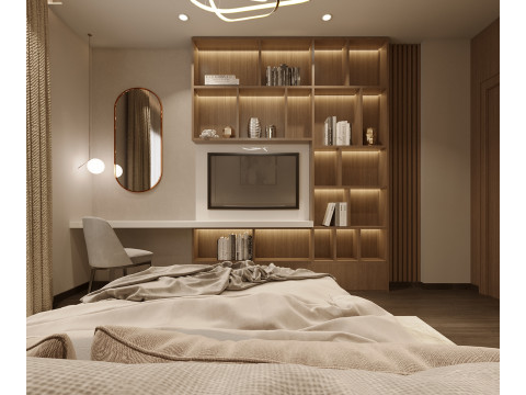 Two master bedroom 3D Model