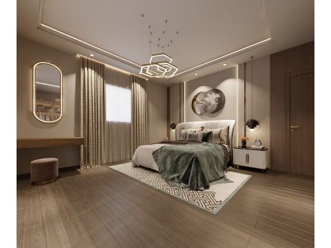Two master bedroom 3D Model
