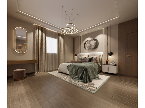 Two master bedroom 3D Model