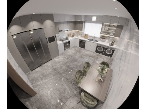 Modern kitchen 3D Модель