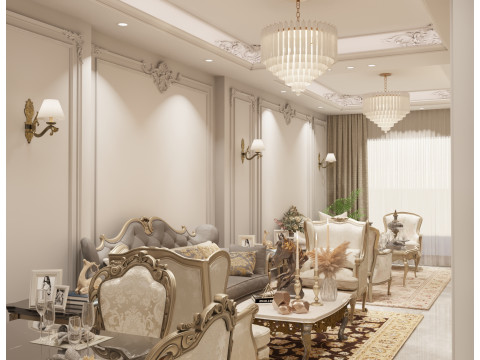 Classic reception 3D Model
