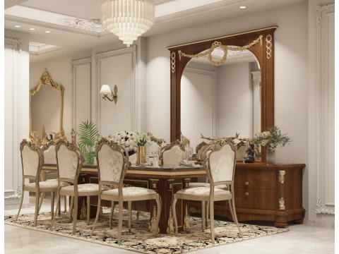 Classic reception 3D Model