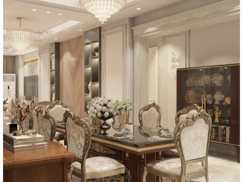 Classic reception 3D Model