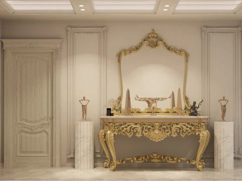 Classic reception 3D Model