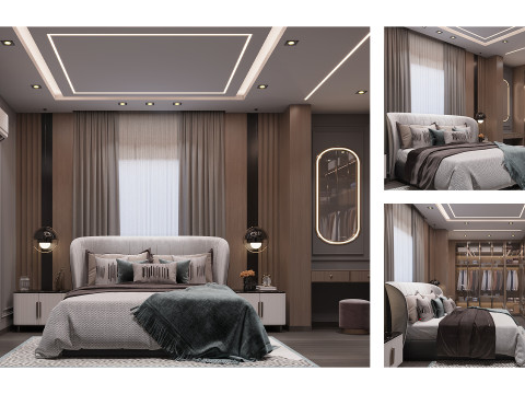 Bedroom 3D-Modell