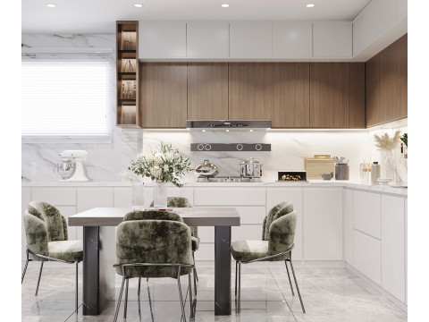 Modern kitchen 3D Model