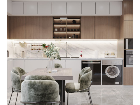 Modern kitchen Modèle 3D