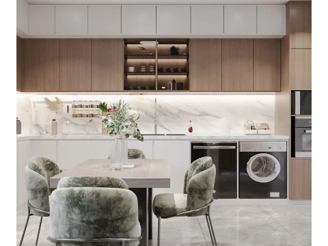 Modern kitchen 3D Model