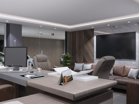 Office Modèle 3D