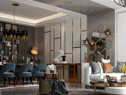 Living room 3D Model