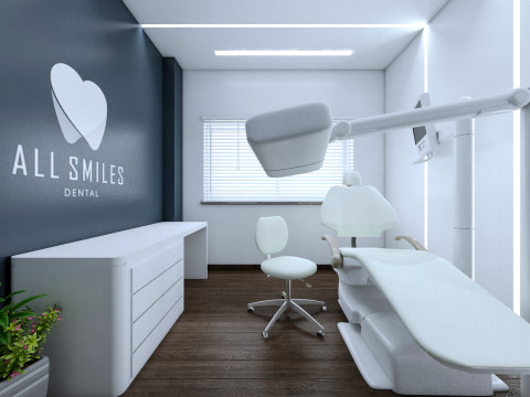 Dental clinic rooms 3D 모델
