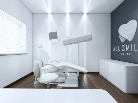 Salas de cl&iacute;nica odontol&oacute;gica Modelo 3D