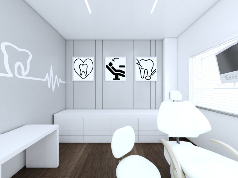 Dental clinic rooms Modelo 3D