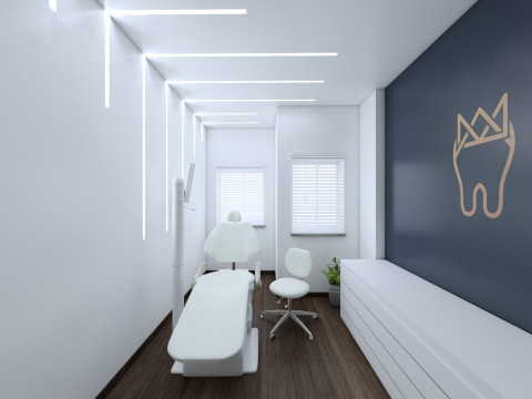 Dental clinic rooms Modelo 3D