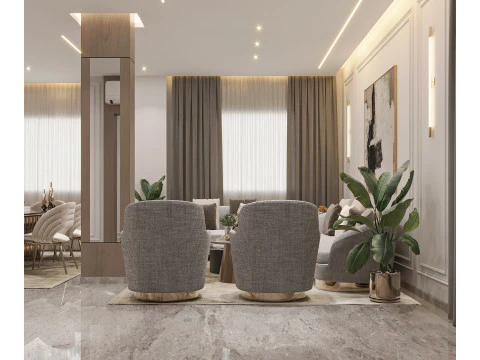 बैठक कक्ष 3D मॉडल